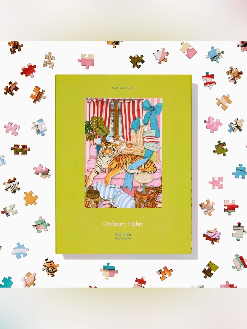 Ordinary Habit Wild Comfort by Ana Jaren, 1000 piece puzzle